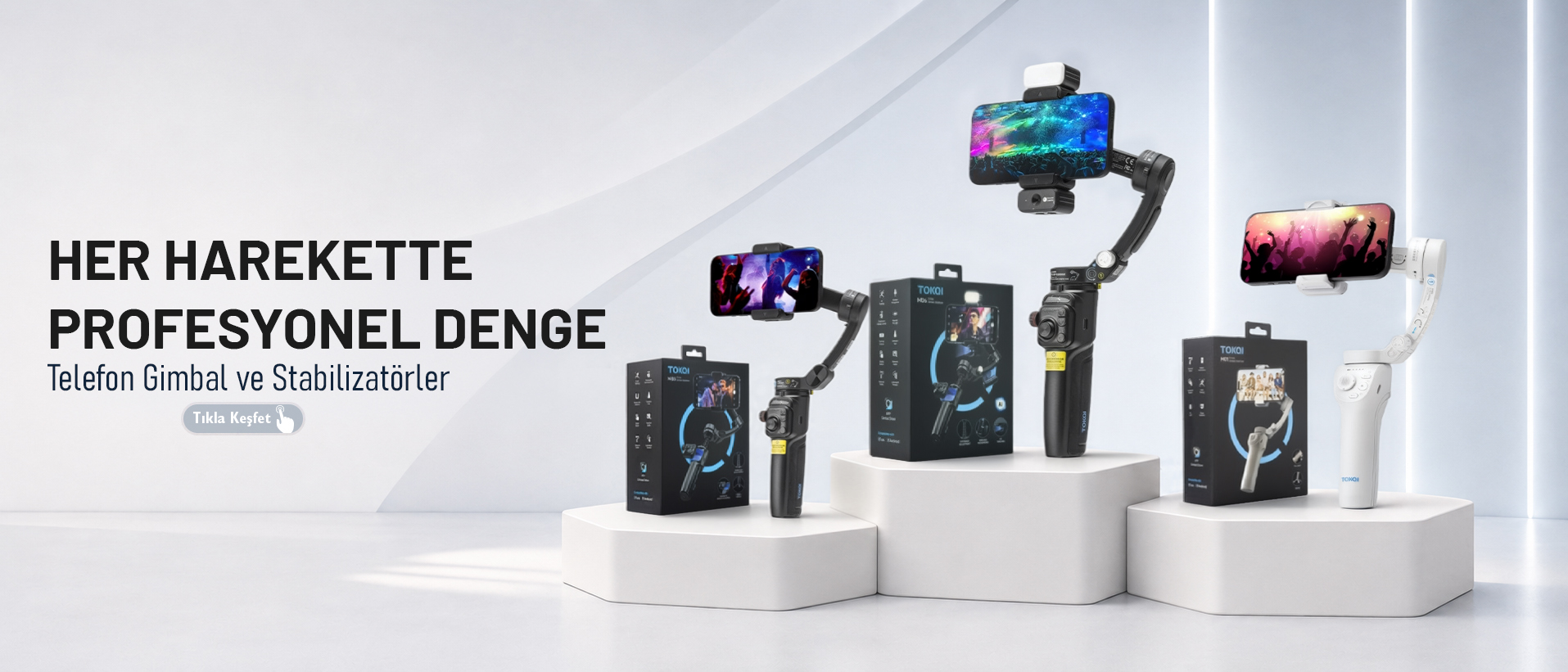 Telefon Gimbal ve Stabilizatörler