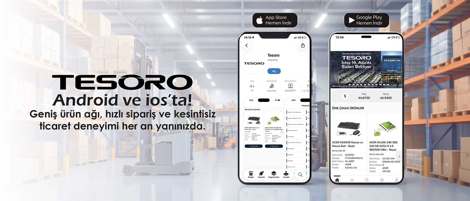 Tesoro Uygulama