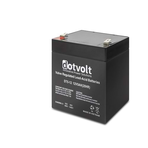 DOTVOLT DT5-12 12V 5Ah Kuru Tip Akü