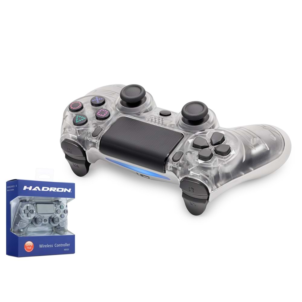 HADRON HD323R GamePad PS4 Uyumlu - Şeffaf