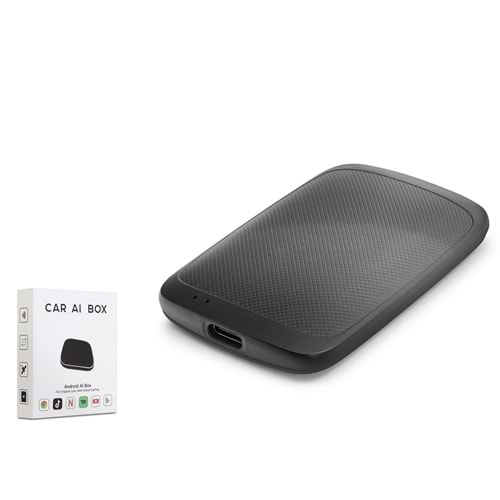 HADRON HDX1399 Kablosuz Smart Box CarPlay ve Android Auto Multimedya Kutusu 128 GB TF Kart Destekli - Siyah