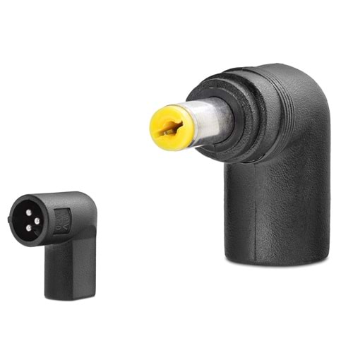 HADRON HDX1407 DC Jack Dönüştürücü 4.0 x 1.0 mm - Siyah