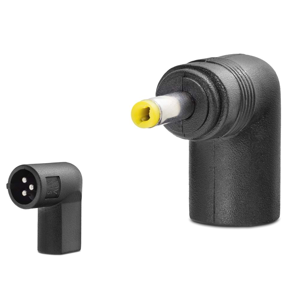 HADRON HDX1410 DC Jack Dönüştürücü 5.5 x 1.7 mm - Siyah