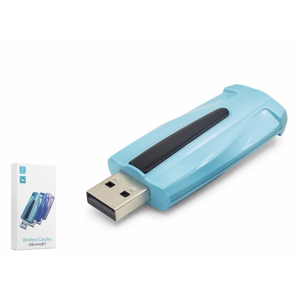 HADRON HDX1421 Kablosuz CarPlay ve Android Auto Adaptörü Bluetooth 5.0 5 GHz WiFi - Çok Renkli