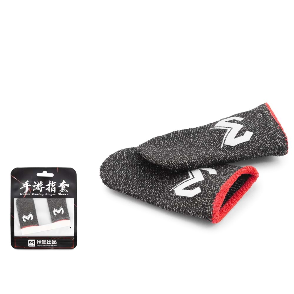 HADRON HDX3578P Mobil Oyun Parmak Eldiveni Dokunmatik Hassasiyet PUBG CoD Free Fire Uyumlu - Siyah