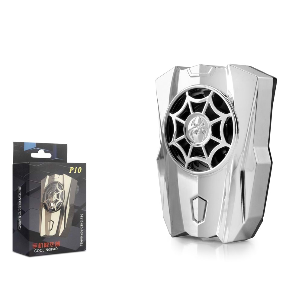 HADRON HDX4387 Telefon Soğutucu Fan Bataryalı - Gümüş