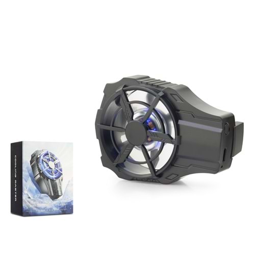HADRON HDX4388 Telefon Soğutucu Fan Bataryalı LED - Siyah