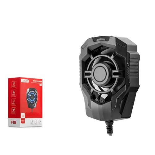 HADRON HDX4610 Telefon Soğutucu Fan LED - Siyah
