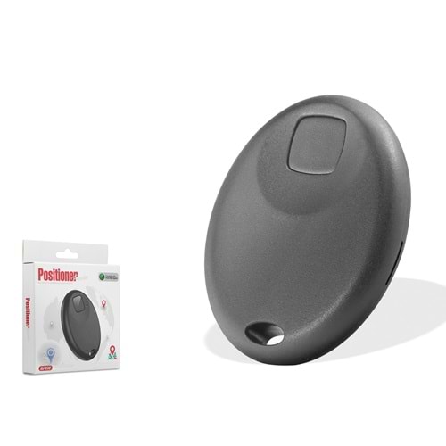 HADRON HDX8602 Apple Find My Uyumlu Akıllı Takip Cihazı Anahtarlık Tipi - Siyah