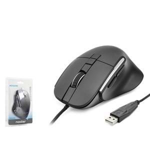 NODAR ND1209B Ofis Mouse 3600 DPI - Siyah