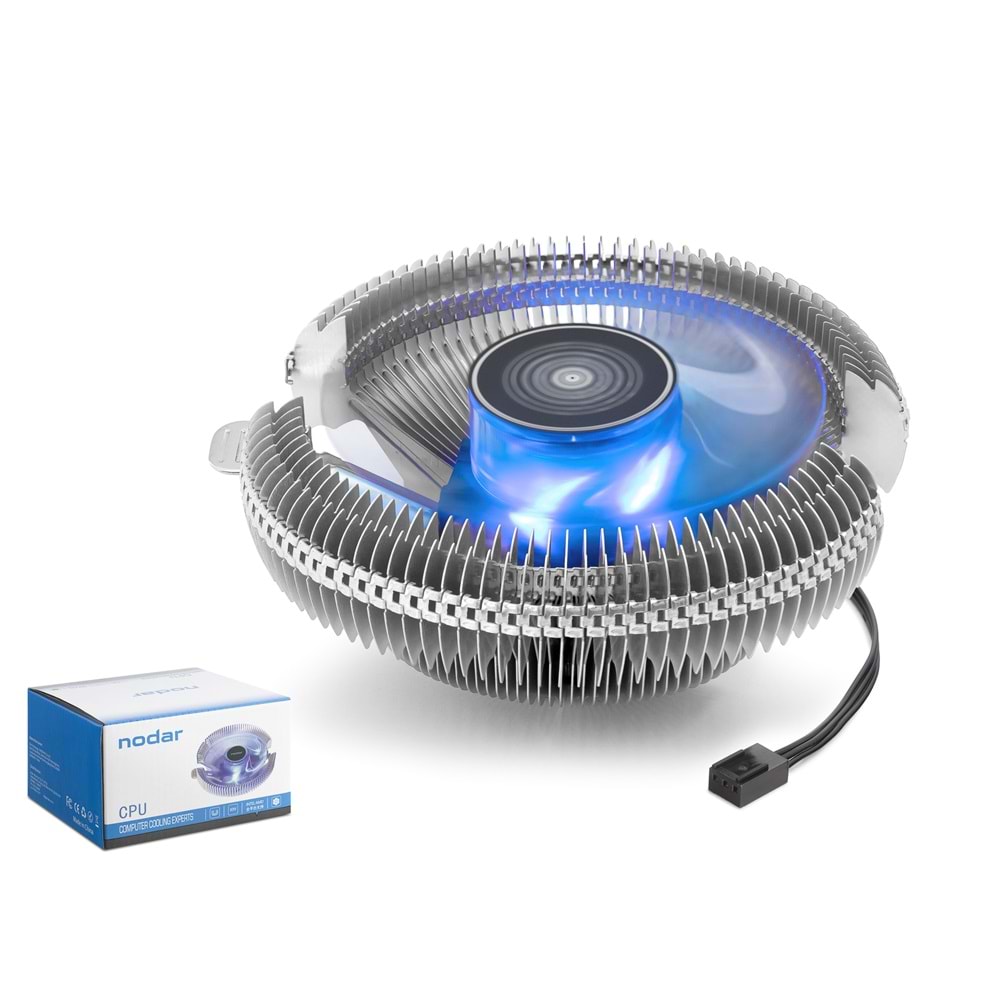NODAR ND2550 CPU İşlemci Soğutucu Combo 200 Serisi - Gümüş