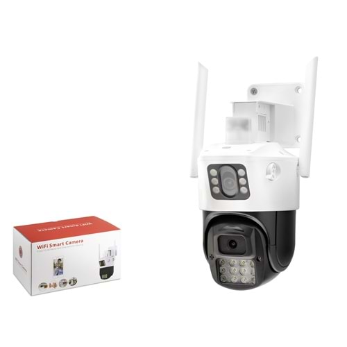 X5-Tech RX-23AI Wi-Fi Speed Dome IP Kamera 2 × 3 MP iCSee Beyaz